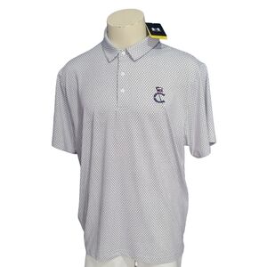 Charles Schwab Challenge Under Armour AOP Polo Shirt 2XL Colonial Golf - NWT